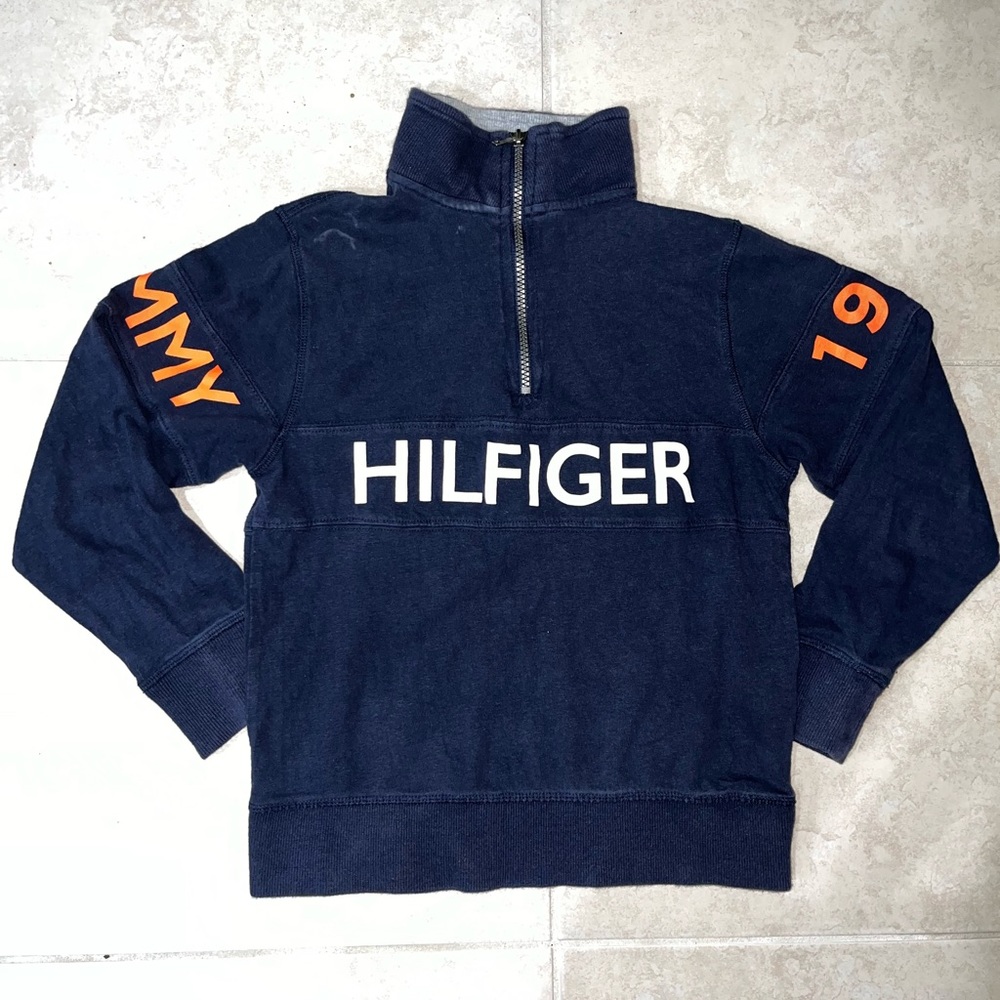 Kid’s Tommy Hilfiger Blue Zip-up Sweater